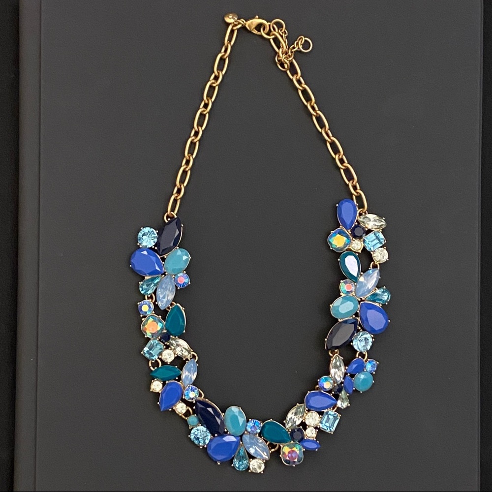 J.Crew Mixed Stones Statement Necklace